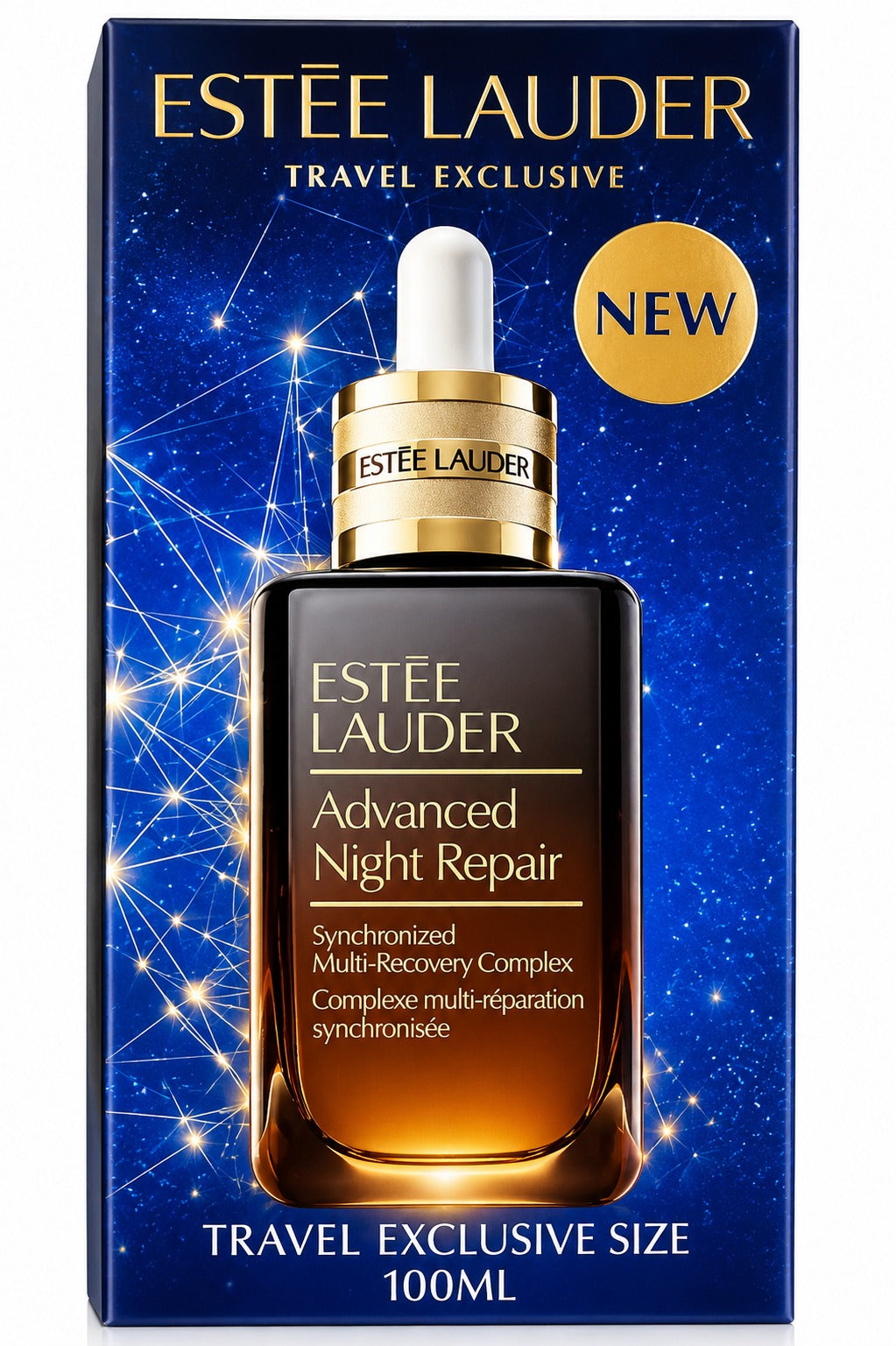 Estée Lauder Advanced Night Repair Synchronized Multi-Recovery Complex Serum Travel Exclusive Size 100ml