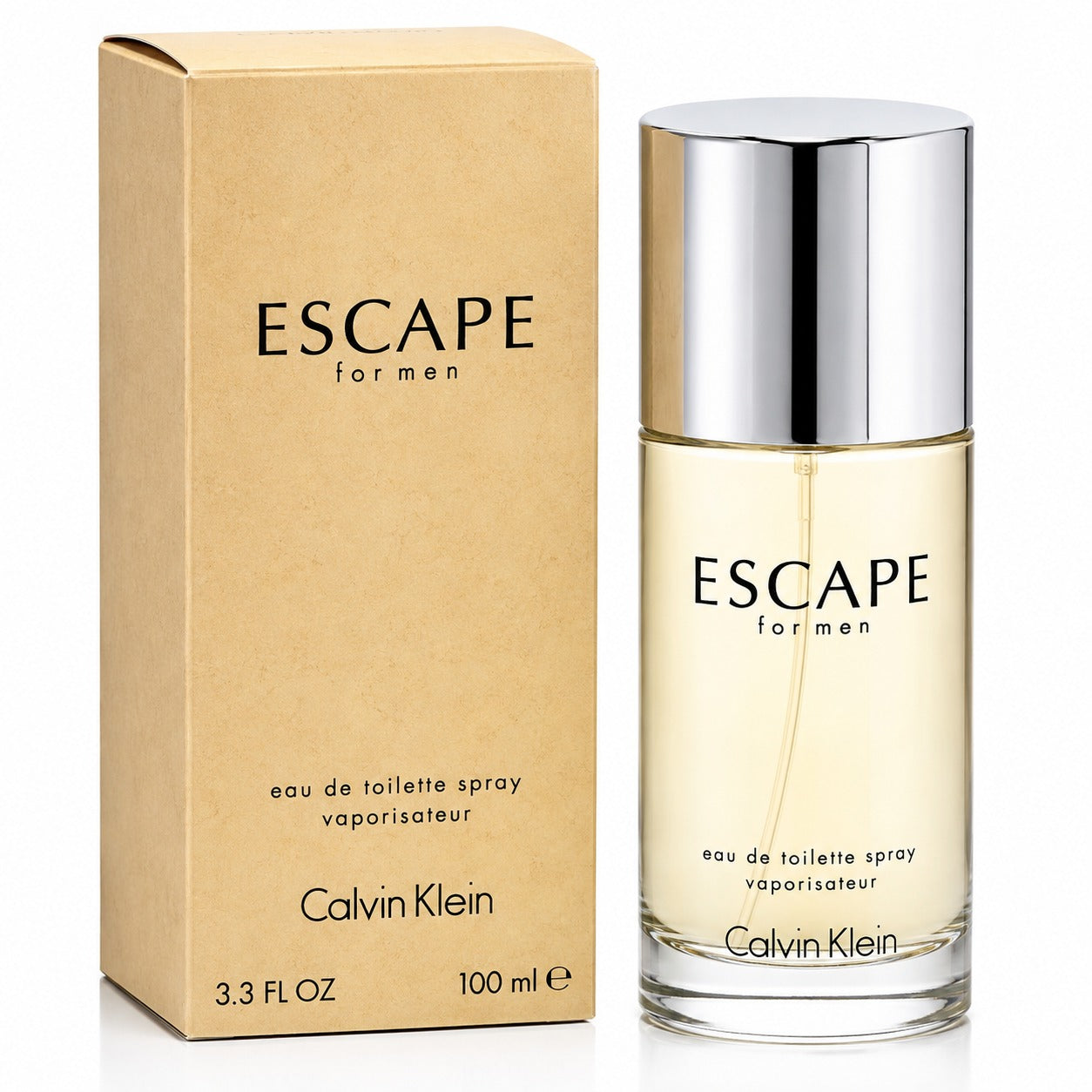 Calvin Klein Escape for Men Eau de Toilette Spray – 100ml (3.3 fl oz)