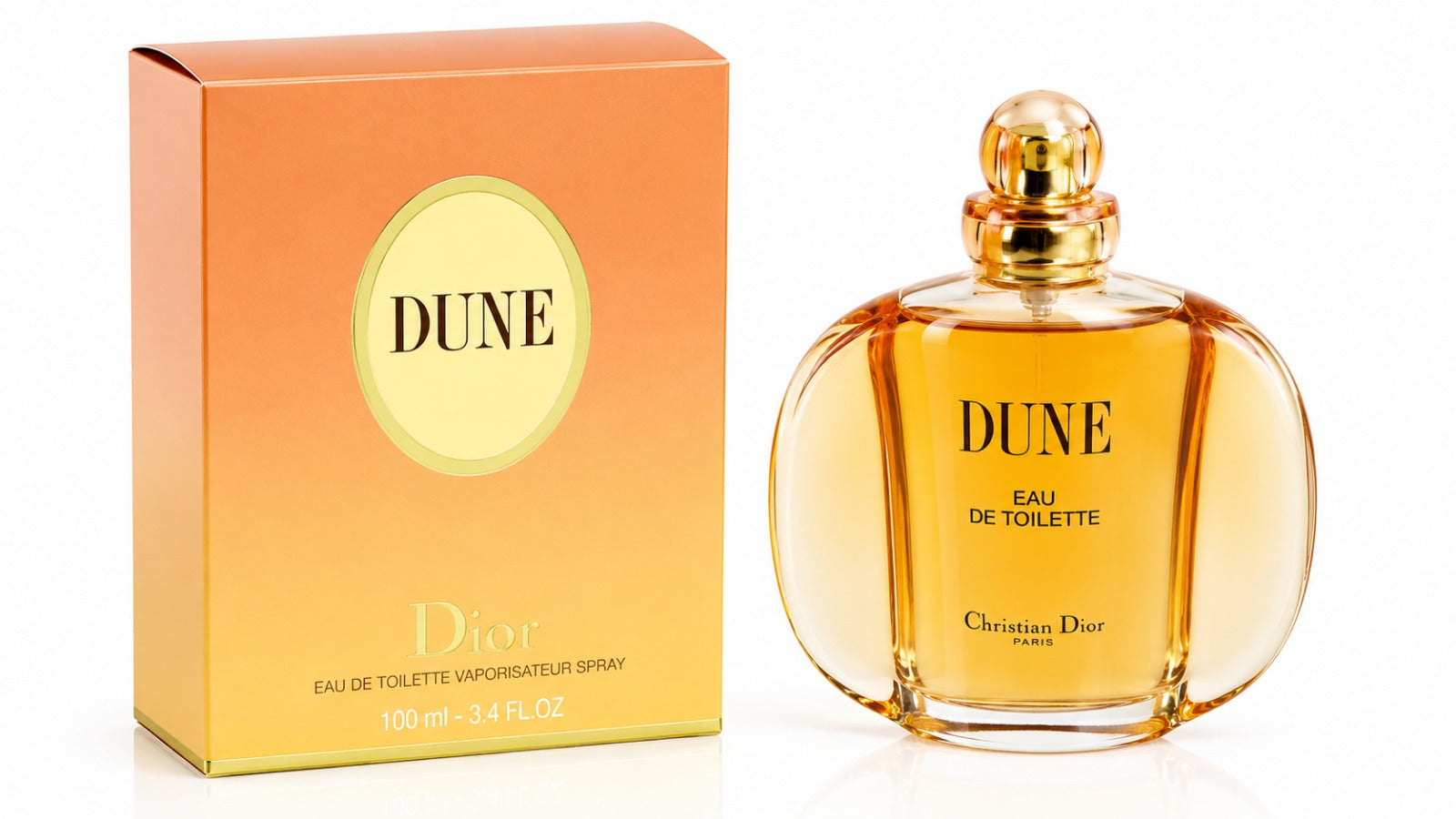 Dior Dune Eau de Toilette for Women 3.4 oz / 100 mL