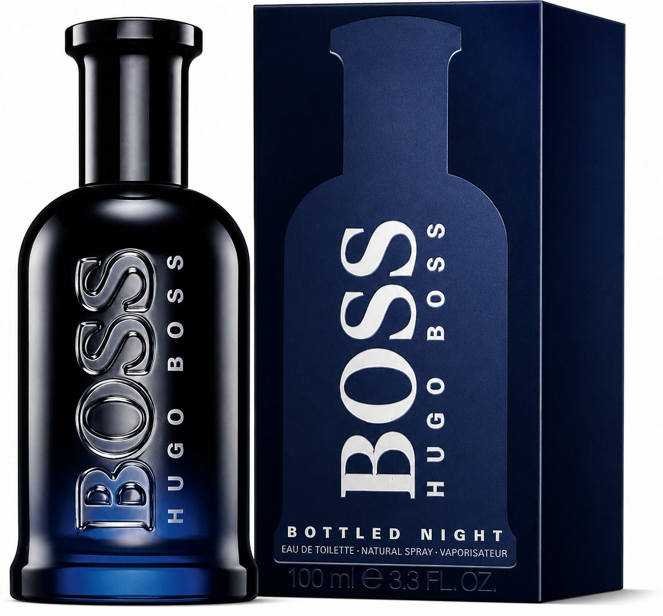 Hugo Boss Bottled Night Eau de Toilette for Men 100ml (3.3 fl oz) – Long Lasting Masculine Fragrance