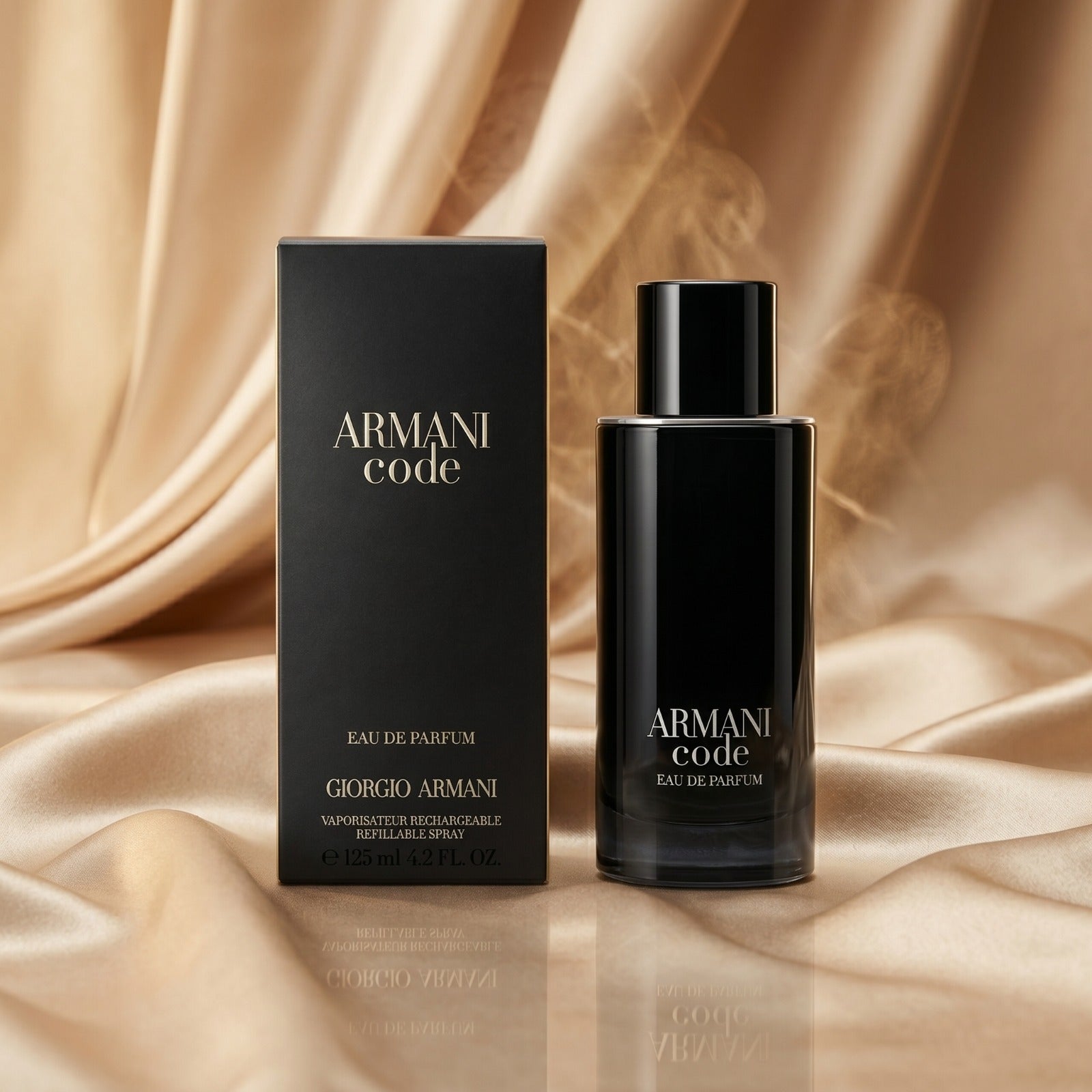Giorgio Armani Code Eau de Parfum for Men Refillable Spray 125ml / 4.2 fl oz