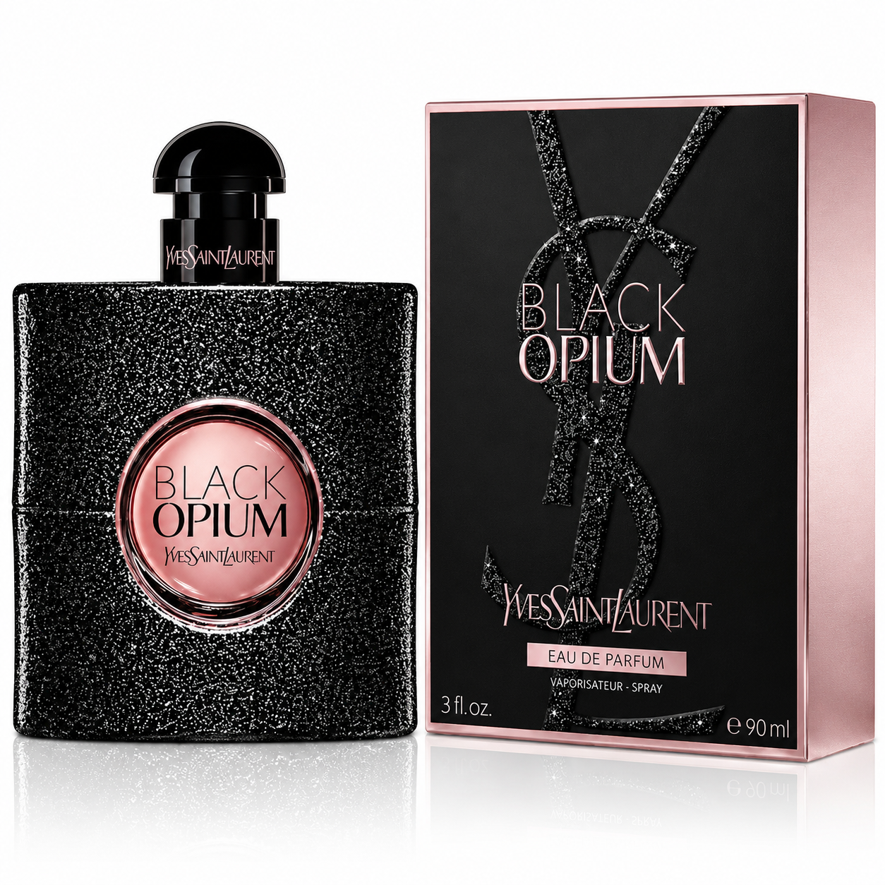 Yves Saint Laurent Black Opium Eau de Parfum for Women – 90ml (3.0 fl oz)