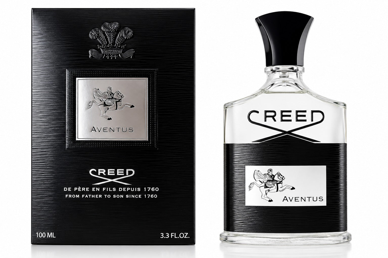Creed Aventus Eau de Parfum Spray for Men – 100ml (3.3 fl oz) Luxury Fragrance