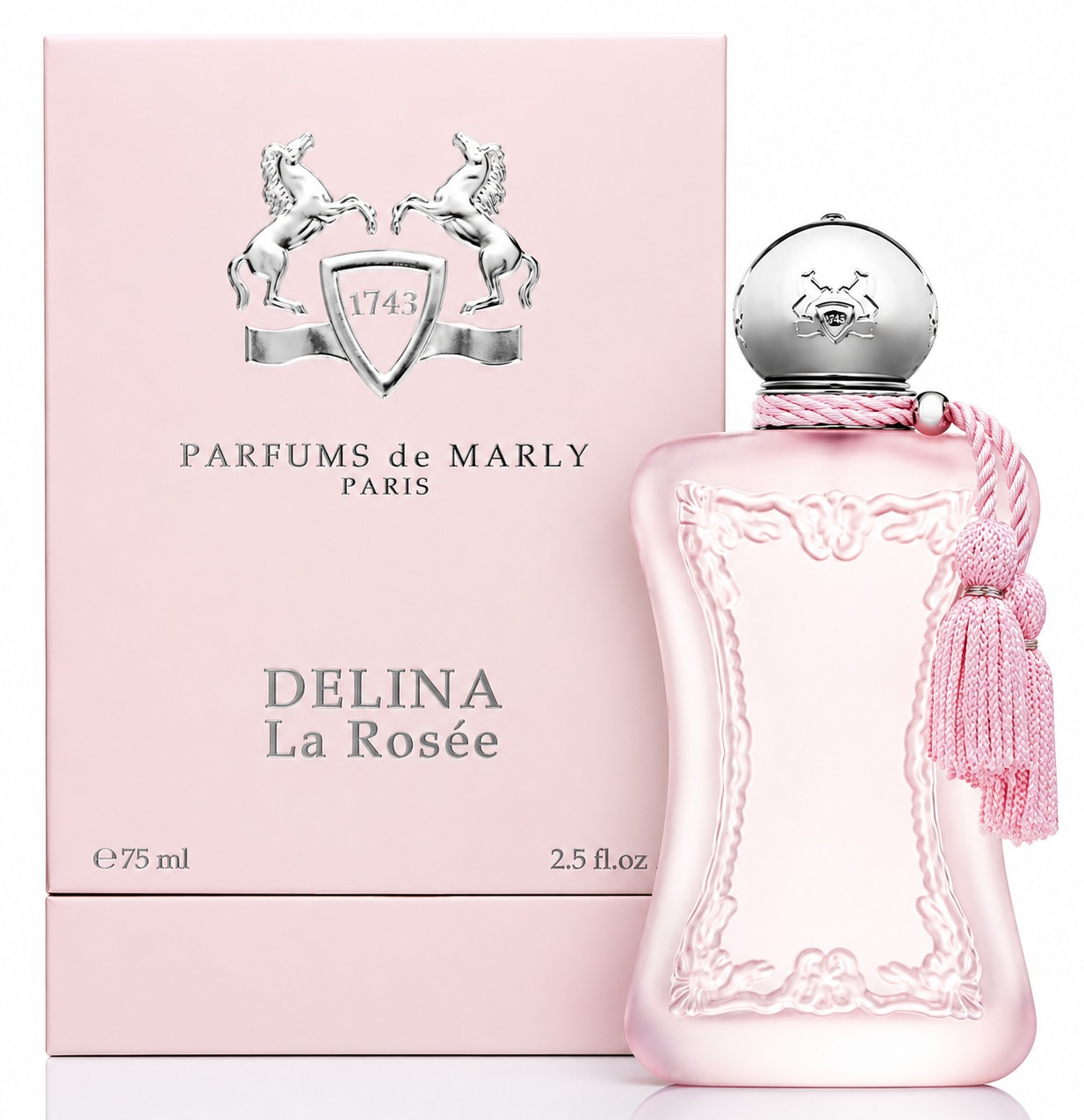 Parfums de Marly Delina La Rosée Eau de Parfum Spray for Women – 2.5 fl oz / 75ml