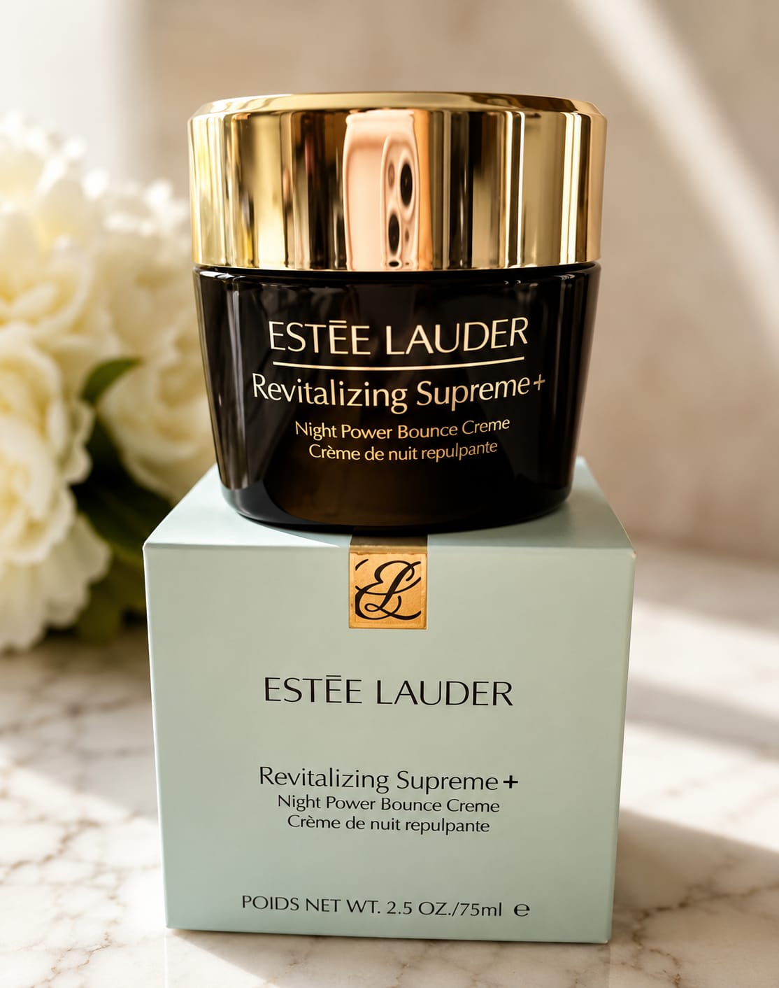 Estée Lauder Revitalizing Supreme+ Night Power Bounce Creme Moisturizer 2.5 oz / 75ml
